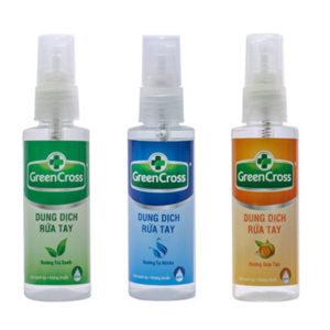 Dung dịch rửa tay Green Cross Liquid Hand Sanitizer Fresh 70ml