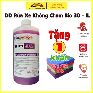 Dung dịch rửa xe không chạm Ekokemika BIO 30 - can 1L