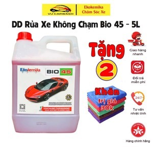 Dung dịch rửa xe không chạm Ekokemika BIO 45 - can 5L