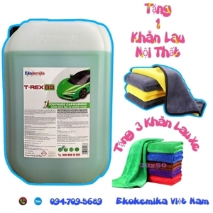 Dung dịch rửa xe không chạm Ekokemika T-Rex 80 - can 20L