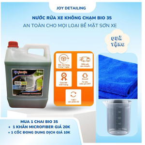 Dung dịch rửa xe không chạm Ekokemika BIO 35 - can 5L