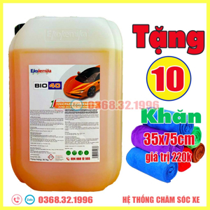 Dung dịch rửa xe không chạm Ekokemika BIO 40 - can 20L