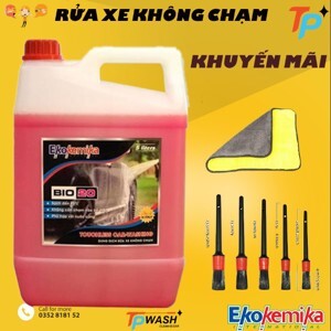 Dung dịch rửa xe không chạm Ekokemika BIO 20 – can 5L