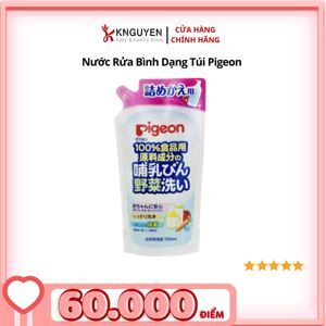 Dung dịch súc rửa bình sữa và rau củ quả Pigeon - 700ml