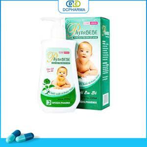 Dung dịch tắm rôm sảy em bé phyto bebe opodis 250ml