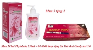 Dung dịch tắm thảo dược Phytobebe 250ml