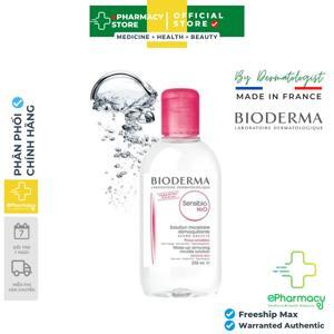 Dung dịch tẩy trang Bioderma Sensibio H2O 250ml