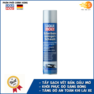 Dung dịch vệ sinh kính dạng bọt Liqui Moly 1512 300ml