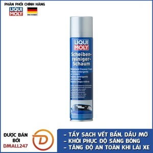 Dung dịch vệ sinh kính dạng bọt Liqui Moly 1512 300ml