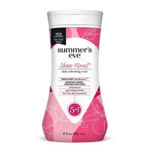 Dung dịch vệ sinh phụ nữ dành cho da nhạy cảm Summer's Eve Cleansing Wash - 266ml