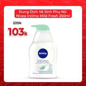 Dung dịch vệ sinh phụ nữ Nivea Intimo - 250ml