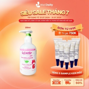 Dung dịch vệ sinh Saforelle cho mẹ 250ml