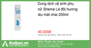 Dung dịch vệ sinh shema 200ml