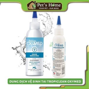Dung dịch vệ sinh tai Tropiclean Oxymed 118ml