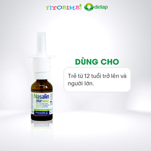 Dung dịch xịt mũi cho bé Nasalin Spray Nasale