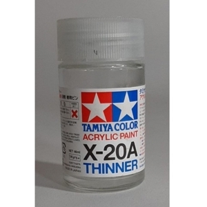 Dung môi pha sơn 81030 Acrylic X-20A Thinner (46ml) Tamiya