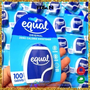 Đường ăn kiêng EQUAL Hộp hiệu EQUA 100 viên