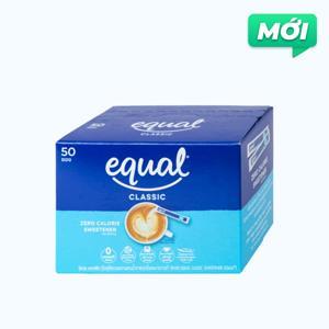 Đường ăn kiêng EQUAL hộp hiệu EQUAL 50 gói