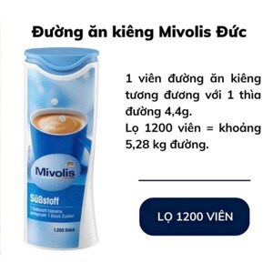 Đường ăn kiêng Mivolis Substoff, 1200 viên