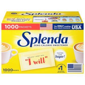 Đường ăn kiêng Splenda No Calories Sweetener - 100 x 1g