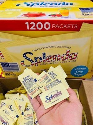 Đường ăn kiêng Splenda No Calories Sweetener - 100 x 1g