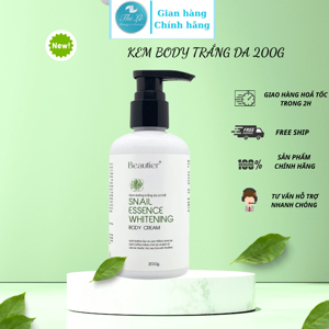 Kem dưỡng trắng da toàn thân Body Snail Cream