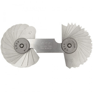 Dưỡng đo bán kính 17 lá Insize 4801-17, 7mm