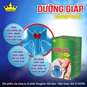 Dưỡng giáp xanh kingphar - hỗ trợ tuyến giáp