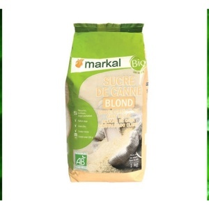 Đường mía thô hữu cơ hạt nhỏ Markal gói 1kg