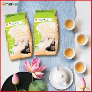 Đường mía thô hữu cơ hạt nhỏ Markal gói 1kg