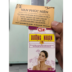 Dưỡng Nhan TM cân bằng nội tiết tố nữ hộp 60 viên