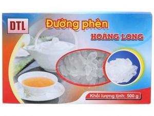 Đường phèn hạt to Hoàng Long hộp 500g