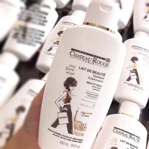 Dưỡng Thể kích trắng Chateau Rouge Paris Lait De Beaute