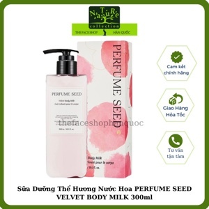 Dưỡng thể nước hoa Perfume Seed Velvet Body Milk