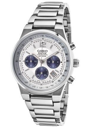 Đồng hồ nam dây thép không gỉ Casio EF-500D-1AVUDF