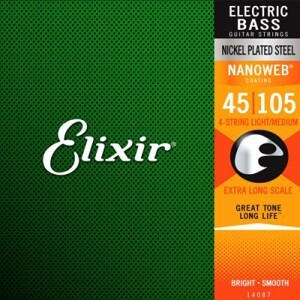 Elixir Bass Guitar Nanoweb 14087