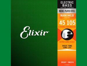 Elixir Bass Guitar Nanoweb 14087