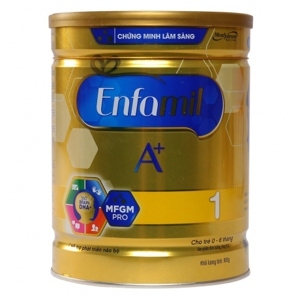 Sữa bột Enfamil A+ 1 - hộp 900g (dành cho trẻ từ 0 - 6 tháng)