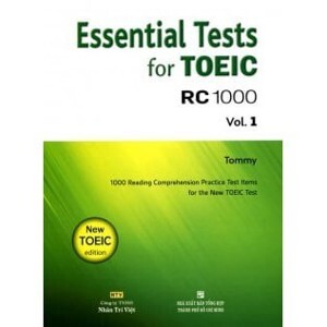 Essential Test For TOEIC RC 1000 Vol 1