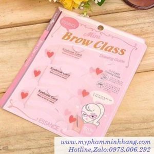 Khuôn kẻ mày theo 3 mẫu Etude House Mini Brow Class Drawing Duide