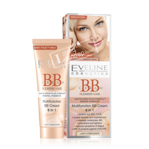 Kem nền Eveline BB Cream 6 trong 1