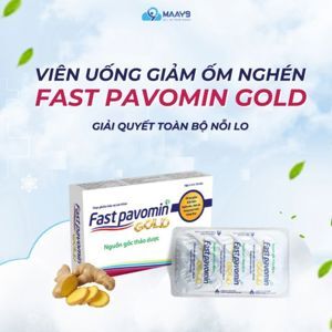 Fast pavomin gold - giảm triệu chứng ốm nghén ở phụ nữ có thai