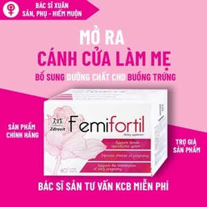 Femifortil - Viên uống bổ trứng