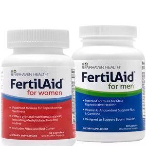 FertilAid for Men - 90 viên, hỗ trợ sinh sản nam giới, tăng khả năng có con