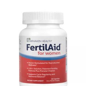 FertilAid for Women - Viên uống Hỗ trợ Sinh sản cho Nữ và tăng khả năng thụ thai, 90 viên