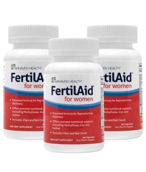 FertilAid for Women - Viên uống Hỗ trợ Sinh sản cho Nữ và tăng khả năng thụ thai, 90 viên