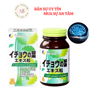 Fine Ginkgo Plus - TPCN giảm stress, tăng trí nhớ, cải thiện chứng đau đầu, mất ngủ