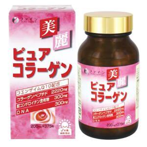 Viên uống chống lão hoá Fine Pure Collagen (Collagen Fine Pure) Chống nhăn, nám và tàn nhang - 375 viên