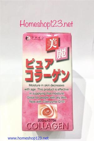 Viên uống chống lão hoá Fine Pure Collagen (Collagen Fine Pure) Chống nhăn, nám và tàn nhang - 375 viên