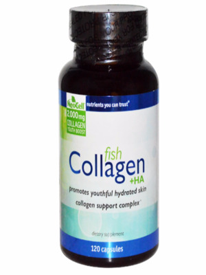 Viên uống bổ sung collagen Neocell Fish Collagen + H.A 120 viên